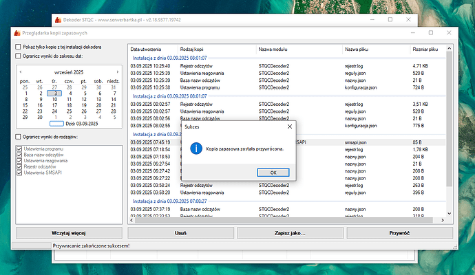 Przeglądarka kopii zapasowych