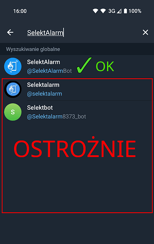 Konta o zbliżonej nazwie