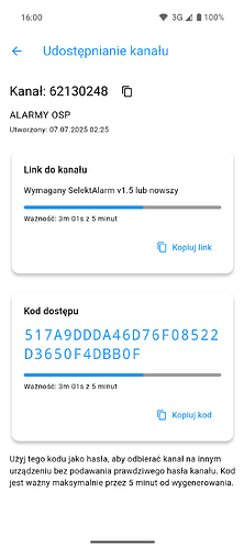 Udostępnianie kanału